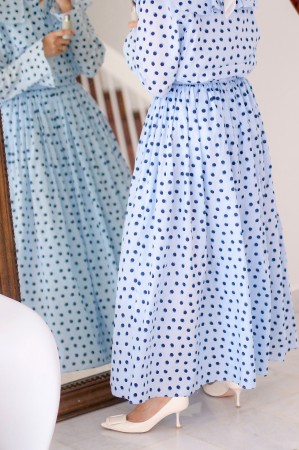 ELEA SKIRT IN BLUE