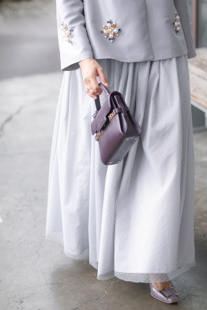 LUNA SKIRT IN GREY