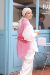 HEART TOP IN PINK AND WHITE