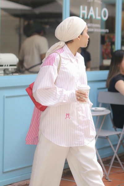 HEART TOP IN PINK AND WHITE