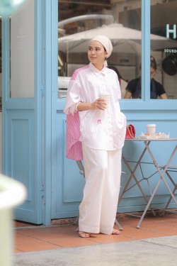 HEART TOP IN PINK AND WHITE