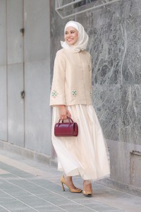 LUNA SKIRT IN CREAM